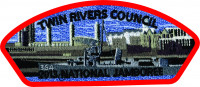2013 JAMBOREE- TWIN RIVERS- RED BORDER #214158 Twin Rivers Council #364