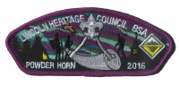 POWDERHORN 2016 (CSP) PARTICIPANT Lincoln Heritage Council