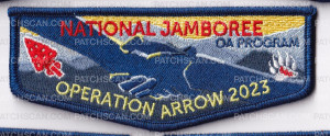 Patch Scan of Jamboree Patch OA Staff Flap Set