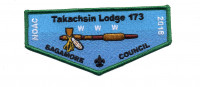 Takachsin Lodge 173 New Mown Hay Pocket Flap Sagamore Council #162