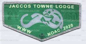 Patch Scan of Jaccos Towne Lodge Contingent Flap