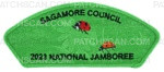 Patch Scan of Sagamore Council- 2023 NSJ- Ladybug CSP Ghosted
