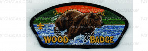 Patch Scan of Wood Badge CSP Bear (PO 101584)