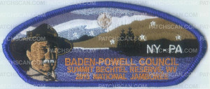 Patch Scan of BADEN-POWELL TROOP JSP BLUE BORDER