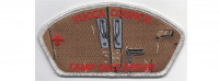 Camp Door CSP Metallic Silver Border (PO 87851) Yucca Council #573