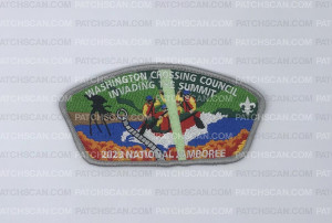 Patch Scan of WCC Invading the Summit National Jamboree Set