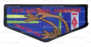Patch Scan of 2017 National Jamboree - Toontuk 549 - Oa Flap 