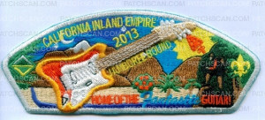 Patch Scan of California Inland Empire - 2013 Jamboree Bound
