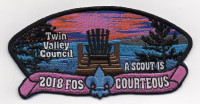 2018 FOS COURTEOUS Twin Valley Council #284