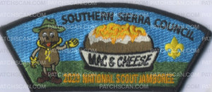 Patch Scan of 449652- Mac & Cheese Souther Sierra Council 2023 Jamboree 
