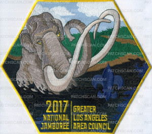 Patch Scan of GLAAC Jacket 2017 National Jamboree 