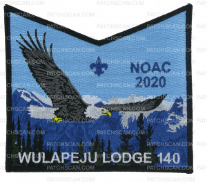 Patch Scan of Blackhawk Area Council - Wulapeju Lodge Pocket Piece