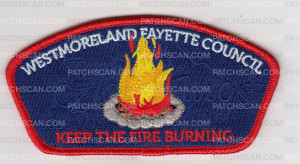 Patch Scan of Keep the Fire Burning