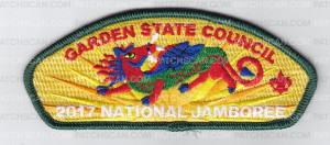 Patch Scan of 2017 National Jamboree Multicolor Dragon CSP