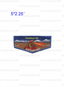 Patch Scan of Cahuilla 127 Auction 2024 flap