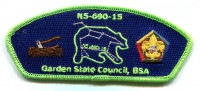 Garden State CCL N5-690-15 Woodbadge CSP Garden State Council 
