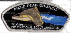 Patch Scan of Pikes Peak Council 2017 National Jamboree Tok'ra
