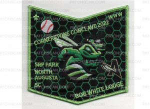Patch Scan of Augusta Green Jackets Conclave Flap (PO 100092)