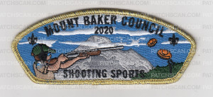 Patch Scan of Mount Baker Council Shooting Sports Program CSP