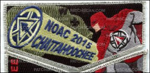 Patch Scan of NOAC 2015 Set Hoochee-Coochee OA Flap