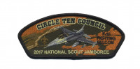 Circle Ten Council- 2017 National Scout Jamboree- F-16 Fighting Falcon  Circle Ten Council #571