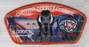Patch Scan of Octoraro Lodge 22 The Scream 