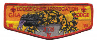 Gila Lodge Chief Appreciation (red border) Yucca Council #573