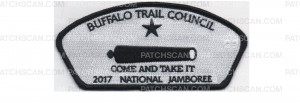 Patch Scan of Jamboree CSP Come and Take it Flag (PO 87087)