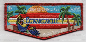 Patch Scan of 2024 EGWA CONCLAVE RED BORDER