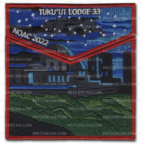 Patch Scan of P24821AB Tuku'ut Lodge 33 NOAC 2022