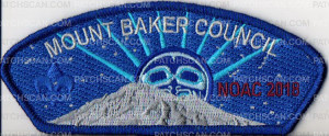 Patch Scan of Mount Baker Council NOAC 2018