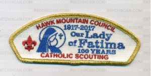 Patch Scan of Hawk Mt Catholic Scouting