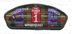 Patch Scan of Circle Ten Council - The Power of 1 CSP