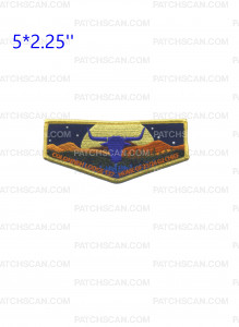 Patch Scan of Colonneh Lodge 23/24 G2 Chief (Tan)