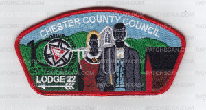 Patch Scan of Octoraro Lodge 22 American Gothic 