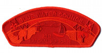  Blue Water Council- Red Ghosted- 210290 Blue Water Council #277
