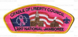 Patch Scan of Cradle of Liberty - 2017 National Jamboree