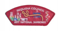 Sequoia Council Ebol JSP Red Metallic Border Sequoia Council #27