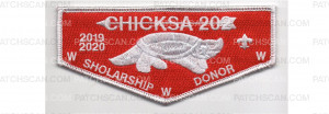 Patch Scan of Scholarship Donor Flap 2019-2020 (PO 89120)