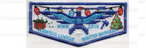 Patch Scan of 2018 Winter Banquet Flap (PO 88242)