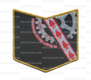 Patch Scan of Konepaka Ketiwa Lodge 38 NOAC 2018 pocket patch