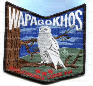 Patch Scan of Witauchsoman Lodge 44 Wapagokhos