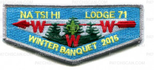 Patch Scan of Natshi Hi Lodge 71 Winter Banquet 2015