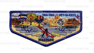 Patch Scan of YAH-TAH-HEY-SI-KESS REFLECT DISCOVER CONNECT
