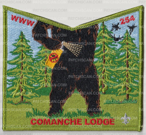 Patch Scan of Comanche Lodge 254 Spring Set