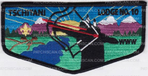 Patch Scan of Tschitani Lodge Flap 