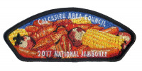 2017 National Jamboree - Calcasieu Area Council - Jambalaya - Black Border Calcasieu Area Council #209