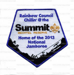 Patch Scan of RAINBOW COUNCIL- 2013 JAMBOREE- CENTER-211183