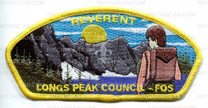 Patch Scan of Reverent Longs Peak Council - FOS CSP