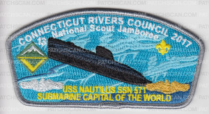 Patch Scan of CRC National Jamboree 2017 Nautilus #13